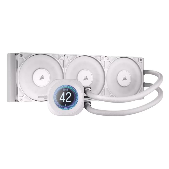 concepto-18331482 WATER COOLING CORSAIR NAUTILUS X3 CPU COOLER 360MM RS LCD WHITE - Imagen 1