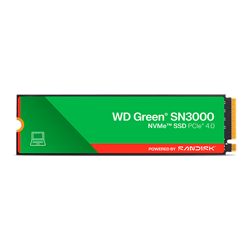 dsadsad DISCO SSD M.2 500GB WD GREEN SN3000 4.0 - Imagen 1
