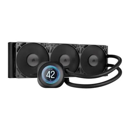 images (37) WATER COOLING CORSAIR NAUTILUS X3 CPU COOLER 360MM RS LCD BLACK - Imagen 1