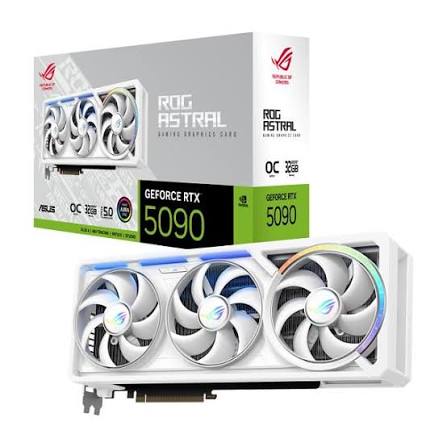 images (43) PLACA DE VIDEO ROG ASTRAL GEFORCE RTX 5090 32GB GDDR7 WHITE OC - Imagen 1