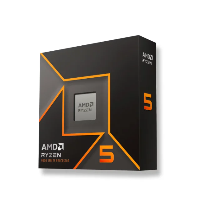 000000000041657455334416574 AMD RYZEN 5 9600X AM5 CON VIDEO SIN COOLER - Imagen 1