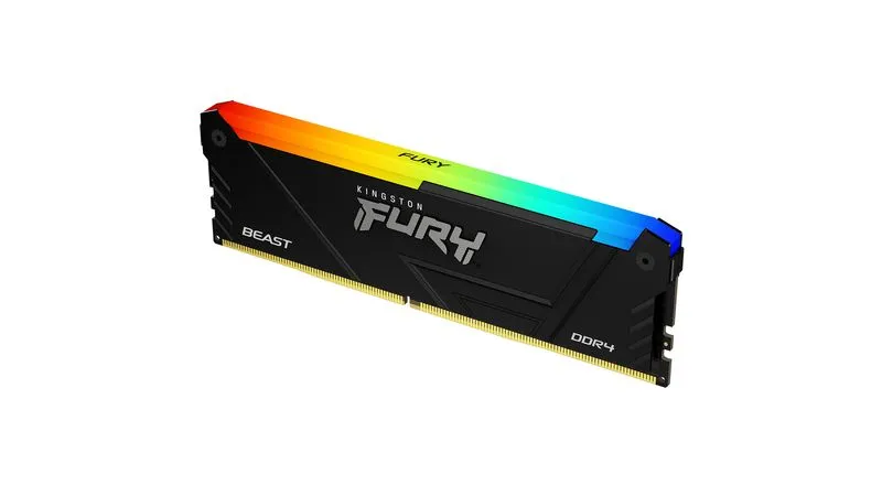 160516-800-450 MEMORIA DDR4 KINGSTON 16GB 3200 MHZ FURY BEAST RGB - Imagen 1