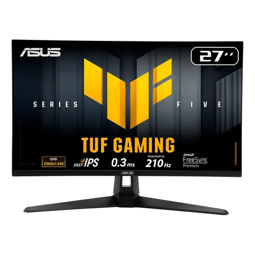 D_Q_NP_2X_693236-CBT112371372966_062026-P MONITOR GAMER 27 ASUS TUF GAMING VG27AQL5A QHD IPS 210HZ 1MS - Imagen 1