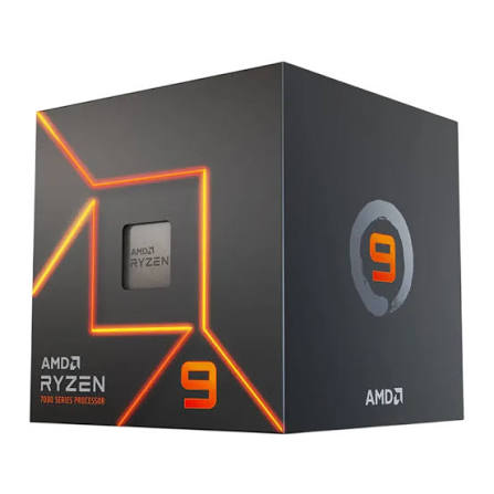images (49) AMD RYZEN 9 7900 AM5 CON VIDEO SIN COOLER - Imagen 1