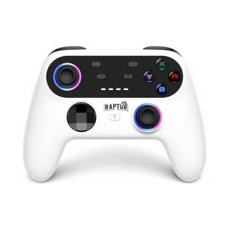 images (54) JOYSTICK RAPTOR APEX WIRELESS PC PS3 SWITCH WHITE - Imagen 1